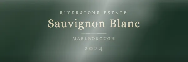 Gloss Laminate finish on a sample Sauvignon Blanc wine label