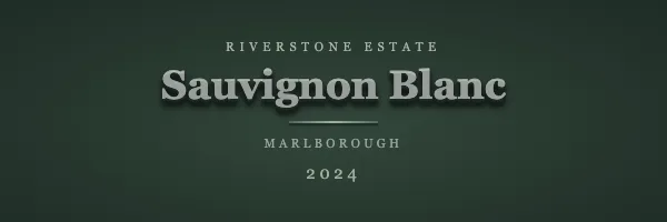 Raised UV (High Build) finish on a sample Sauvignon Blanc wine label