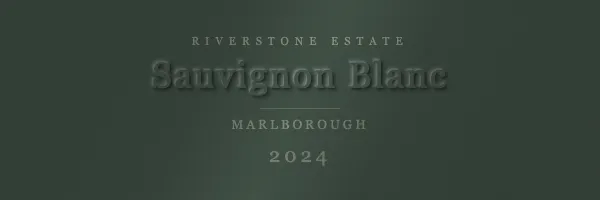 Spot UV finish on a sample Sauvignon Blanc wine label